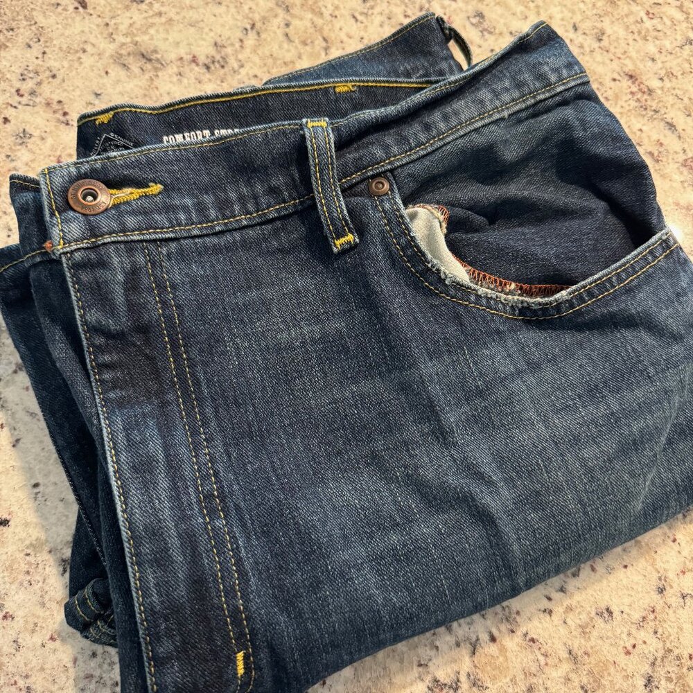 St John's Bay Mens Dark Denim Jeans